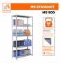 Стеллаж металлический MS STANDART 2550х700х500 (4 полки)
